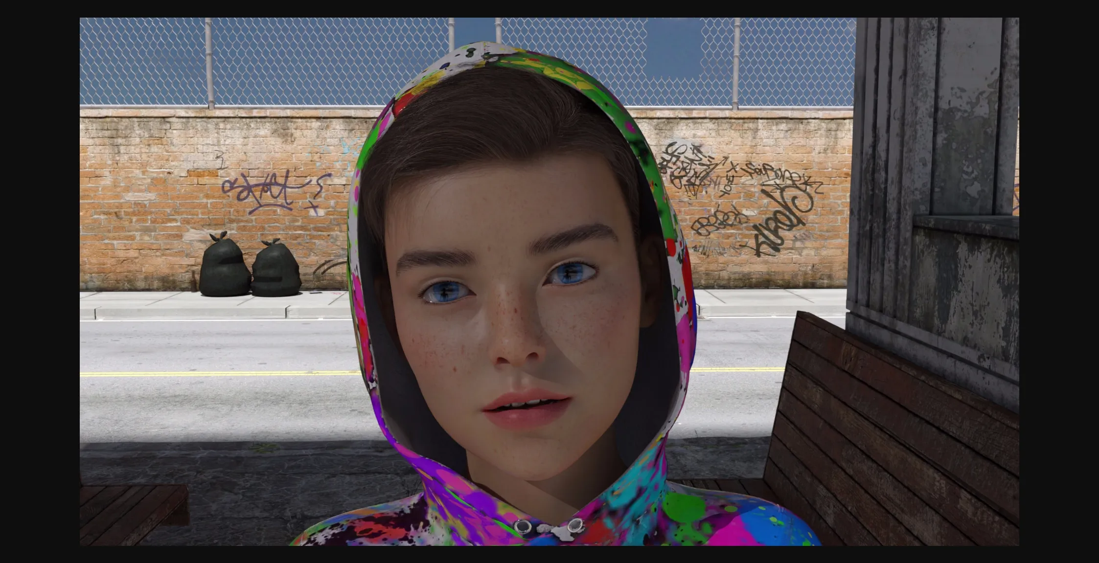 VN Ren'Py Completed Lady In Blue [v1.0] [Sadge Games] | Free Adult Games