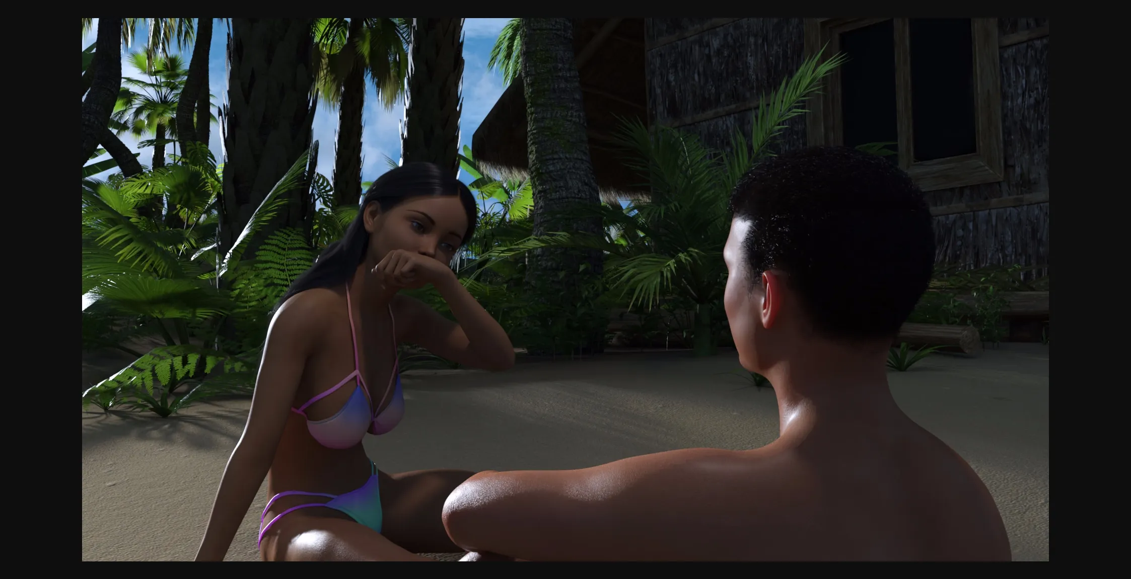 VN Ren'Py Completed Lady In Blue [v1.0] [Sadge Games] | Free Adult Games