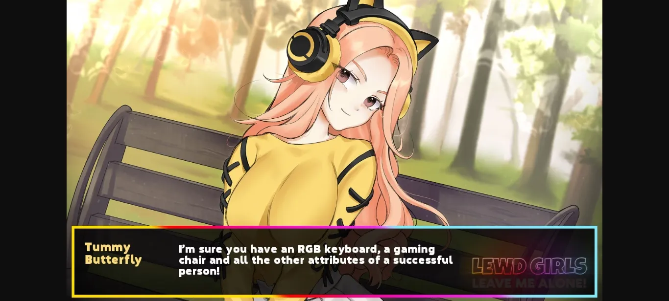 VN Ren'Py Completed Lewd Girls, Leave Me Alone! I Just Want to Play Video Games and Watch Anime! - Hentai Edition [v1.0] [Lewd Girls Studio] | Free Adult Games