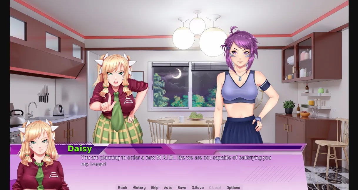 VN Ren'Py Completed M.A.I.D.s [v1.1] [Facesit Inc. Game Studio] | Free Adult Games