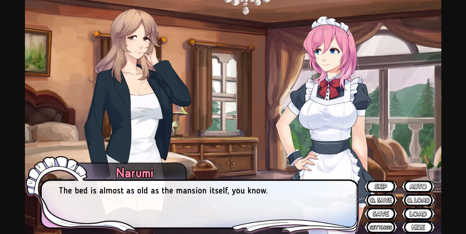 VN Ren'Py Completed Maid Mansion [v1.0.4+DLC] [Crazy Cactus, Belgerum] | Free Adult Games