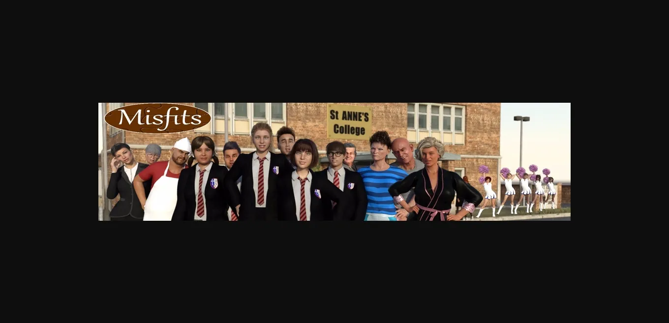 VN Ren'Py Completed Misfits [Part 1-3 + Seamless] [Slow Burn Games] | Free Adult Games