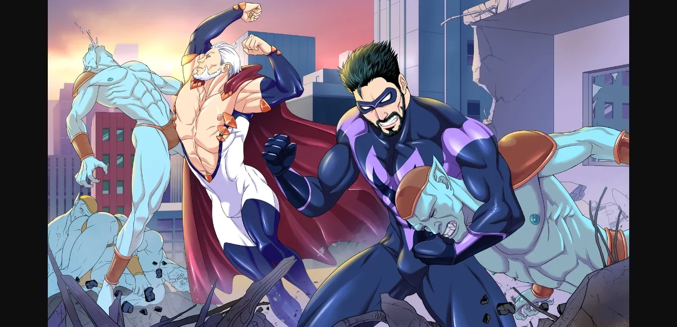 VN Ren'Py Completed Mister Versatile  A Gay Superhero Visual Novel[Final + DLC] [Y Press Games] | Free Adult Games