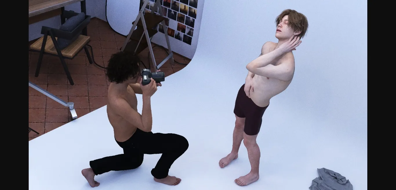 VN Ren'Py Completed Model for a Day [v1.0] [FauxNectar] | Free Adult Games