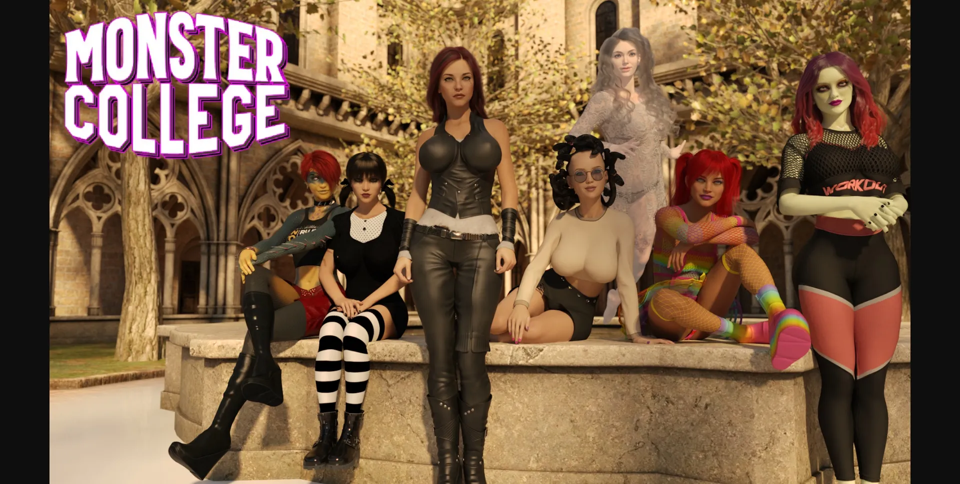 VN Ren'Py Completed Monster College [v1.3.0] [Monster Eye Games] | Free Adult Games