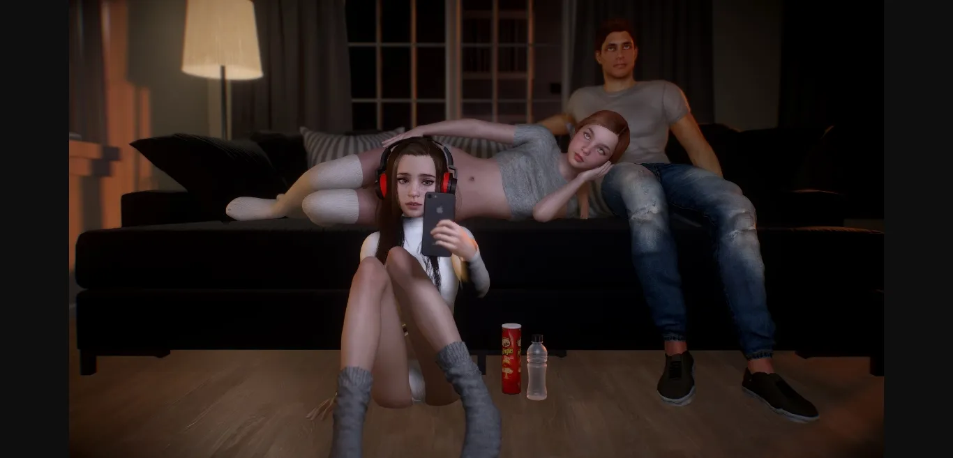 VN Ren'Py Completed Movie Night [Ch. 1-2] [Dumb Koala & Lain] | Free Adult Games