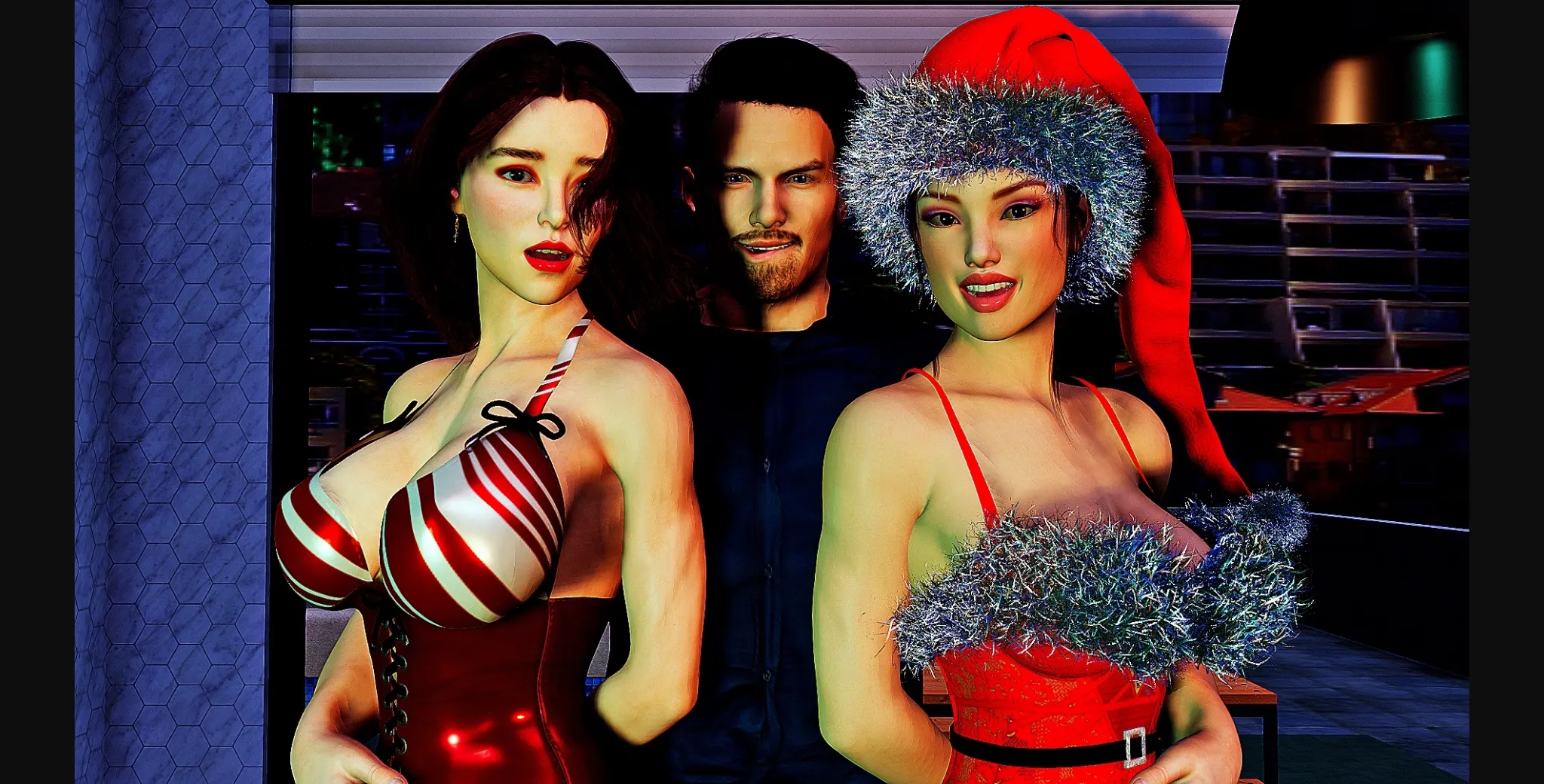 VN Ren'Py Completed My Christmas Angels [v1.0] [BindassDev] | Free Adult Games