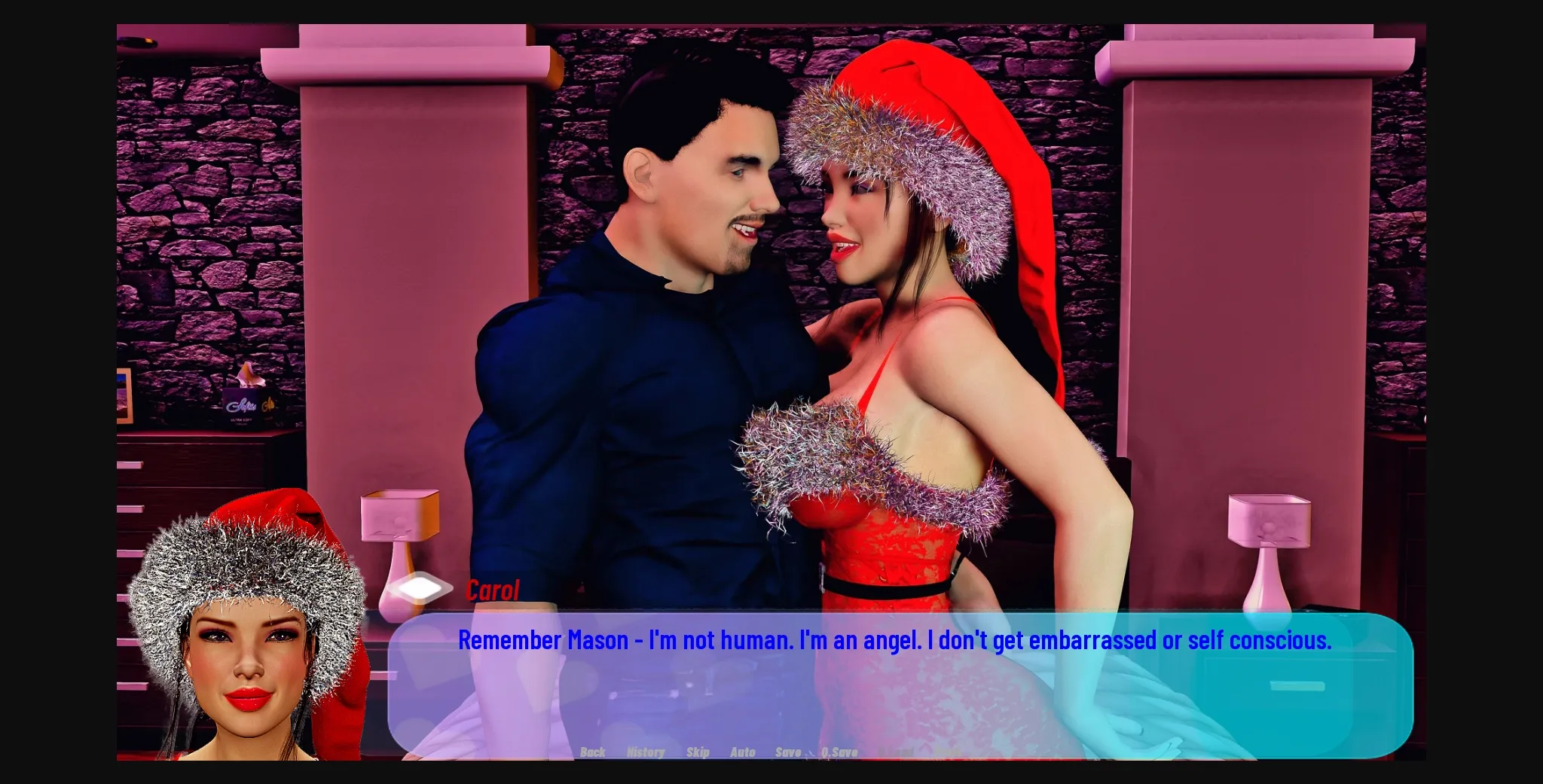 VN Ren'Py Completed My Christmas Angels [v1.0] [BindassDev] | Free Adult Games