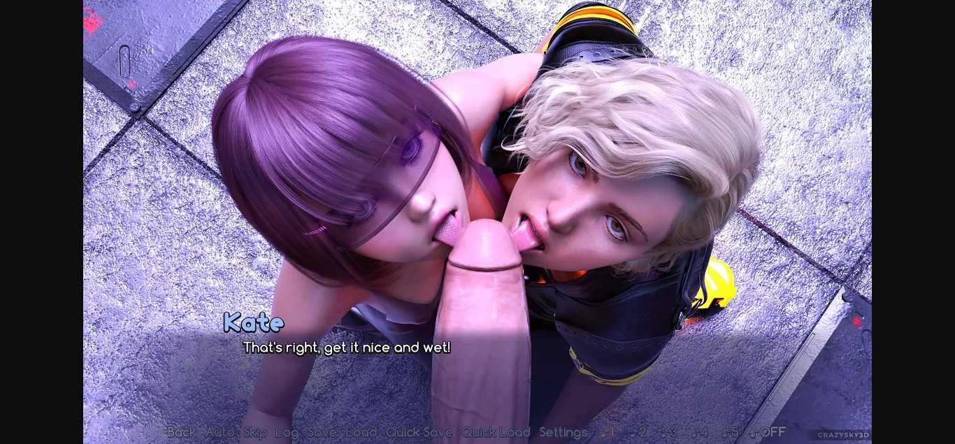VN Ren'Py Completed Neon Nights [v1.0] [CrazySky3D] | Free Adult Games
