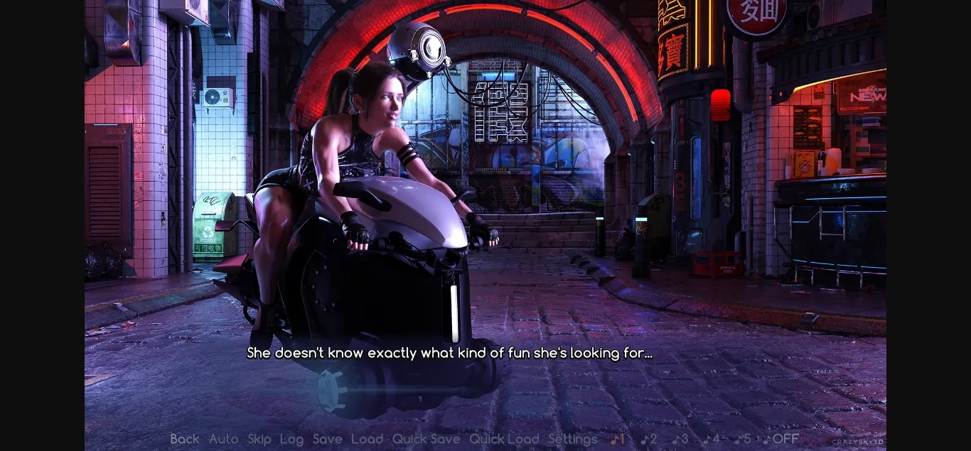 VN Ren'Py Completed Neon Nights [v1.0] [CrazySky3D] | Free Adult Games