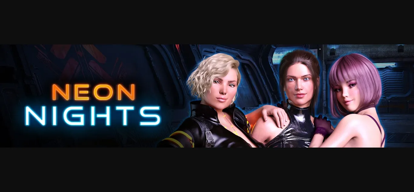 VN Ren'Py Completed Neon Nights [v1.0] [CrazySky3D] | Free Adult Games