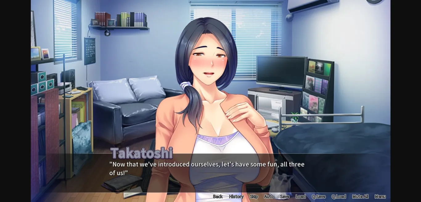 VN Ren'Py Completed Netorious Neighbor Cumming for their Wives! [Final] [Miel] | Free Adult Games