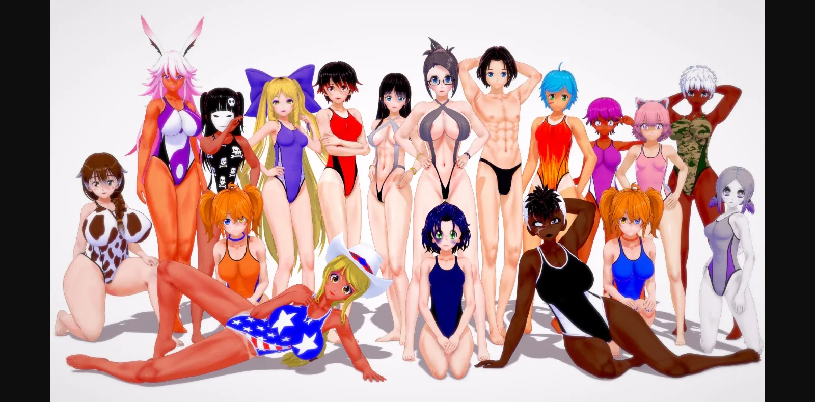 VN Ren'Py Completed NSFW  Natural Selection Female Wrestling [Final Deluxe] [NSFW Gamer] | Free Adult Games