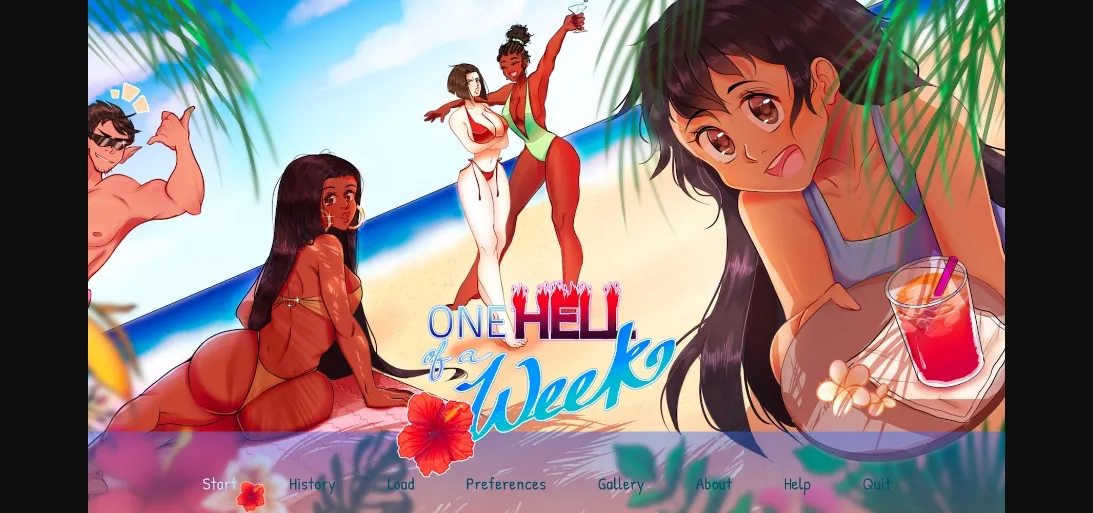 VN Ren'Py Completed One Hell of a Week [v1.5] [Sumooli] | Free Adult Games