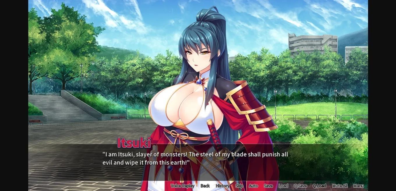 VN Ren'Py Completed Oppai Samurai  Knocked up by a No Name Novice [Final] [Miel] | Free Adult Games