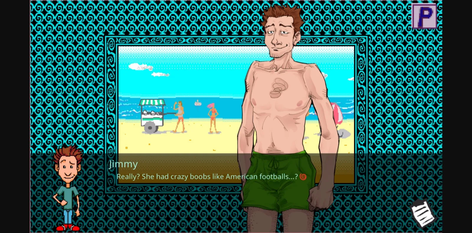 VN Ren'Py Completed Oppaidius Summer Trouble! [v1.1] [Vittorio Giorgi (SbargiSoft)] | Free Adult Games