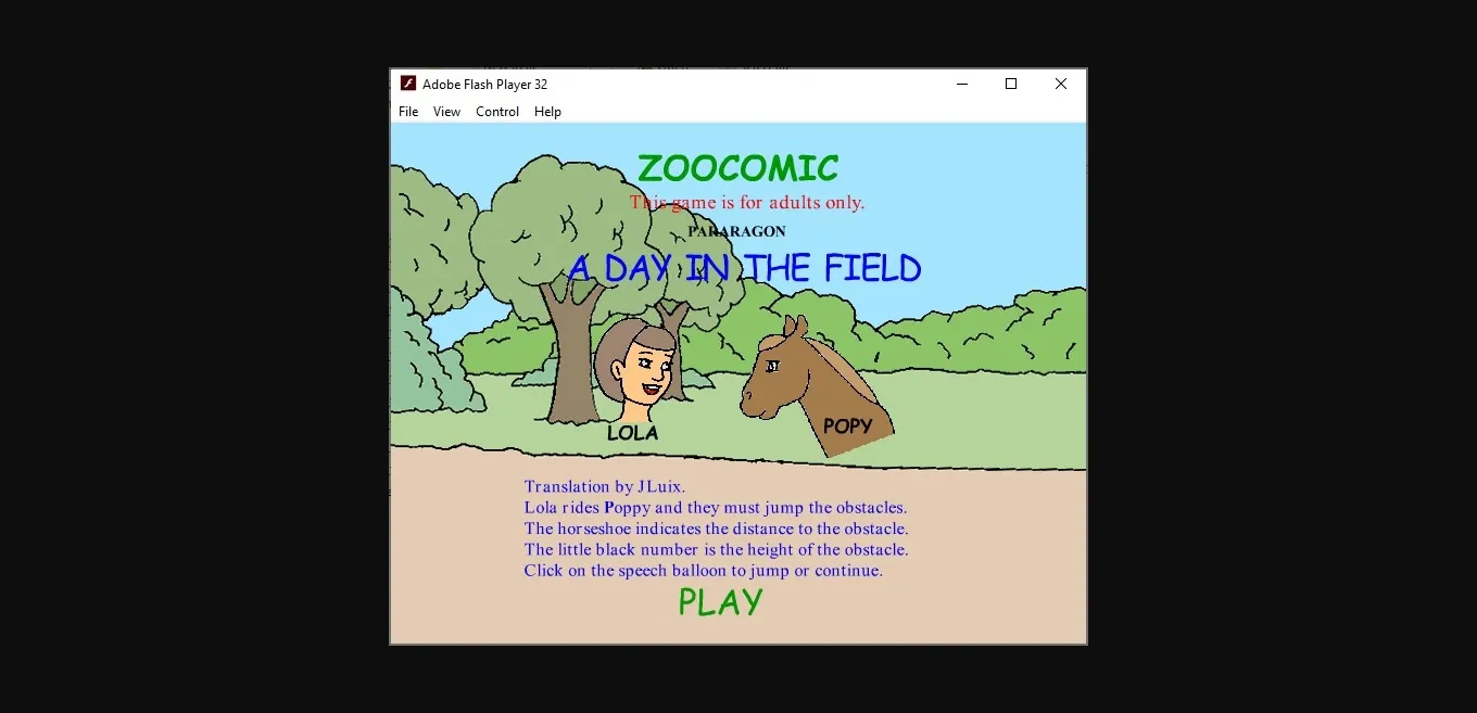 Collection Flash Completed ZOOCOMIC games [v1.1] [Pararagon] | Free Adult Games