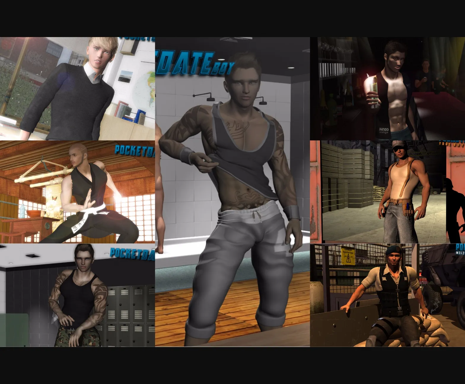 Collection Others PocketDateBoy Collection [1-7] [OONYX Games] | Free Adult Games