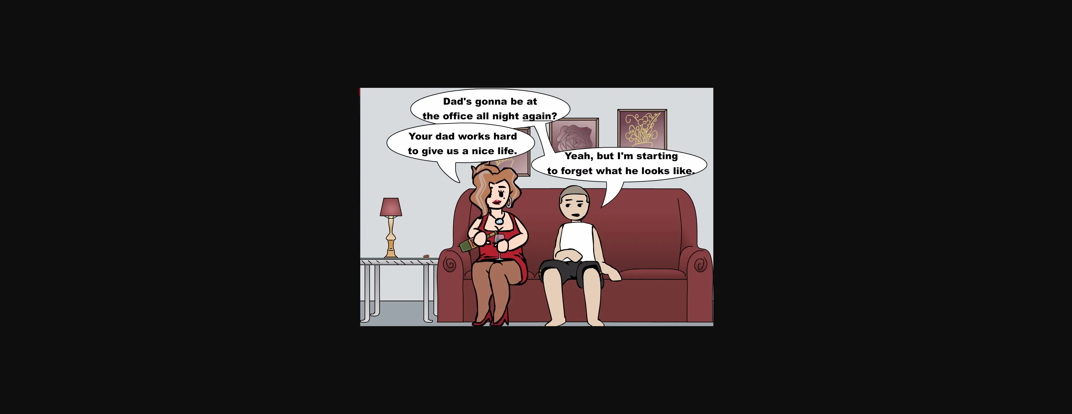 Flash Abandoned Mother Son 2  Date Night [v1.1] [DOODLENOOCH] | Free Adult Games
