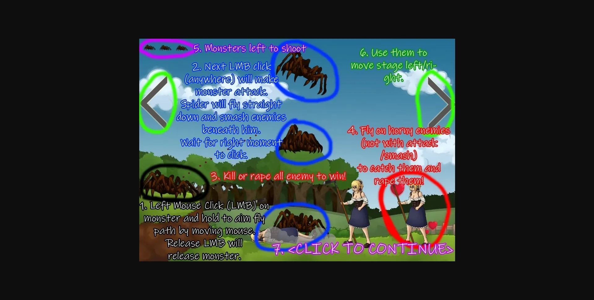 Flash Abandoned Project monster lord [v2.1.0] [Arah] | Free Adult Games