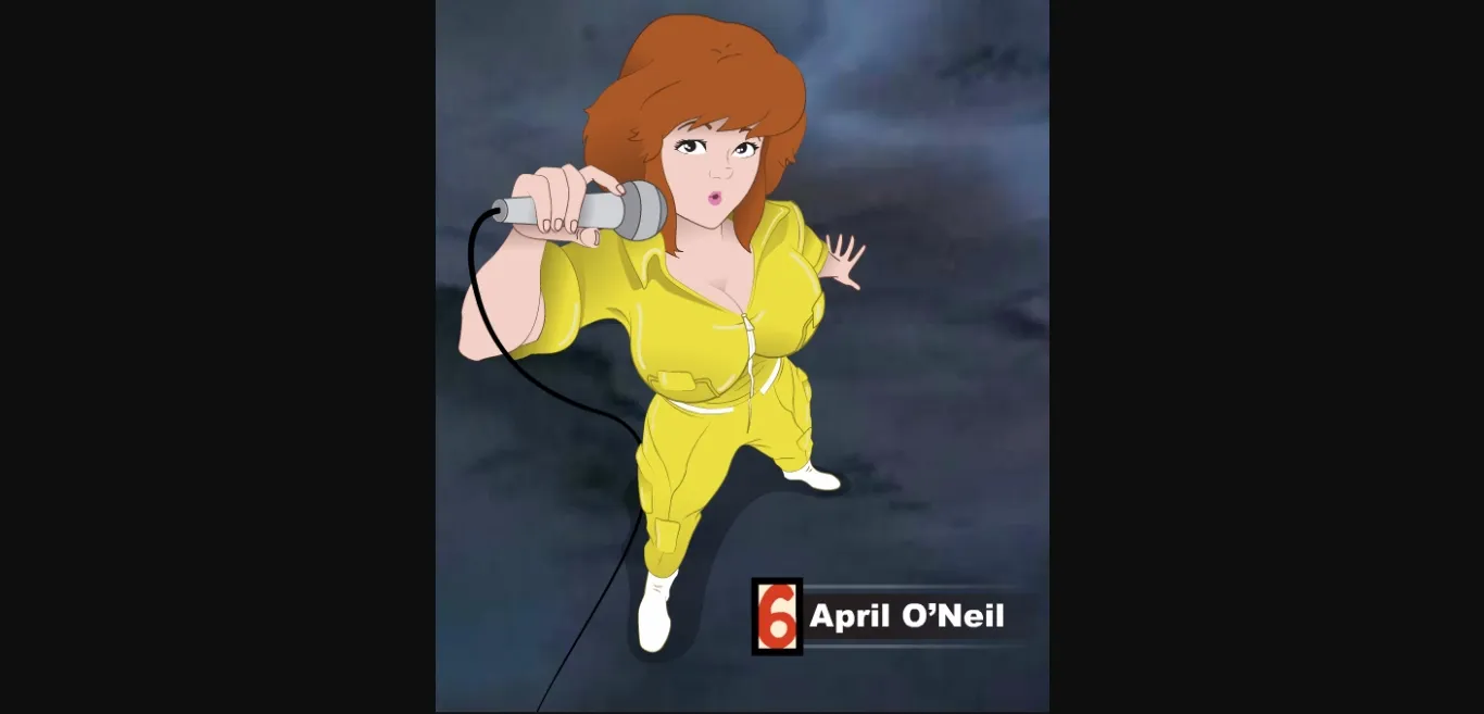 Flash Completed TMNT - April O'Kneel [Mooq-e] | Free Adult Games