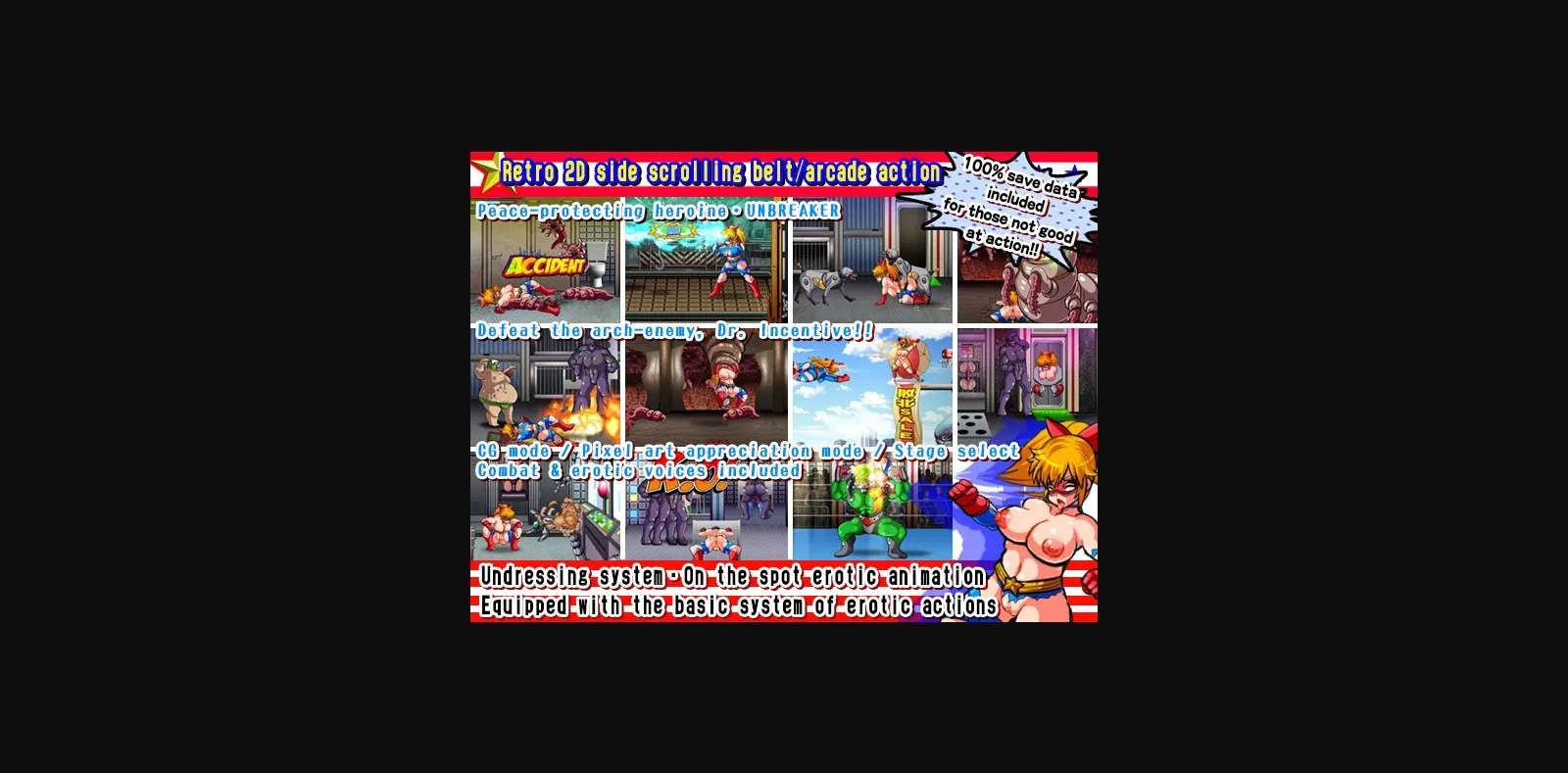 Flash Completed UNBREAKER [Final] [ankoku marimokan] | Free Adult Games