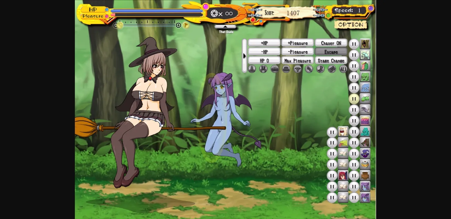 Flash Completed Witch Girl [KooooN Soft] | Free Adult Games