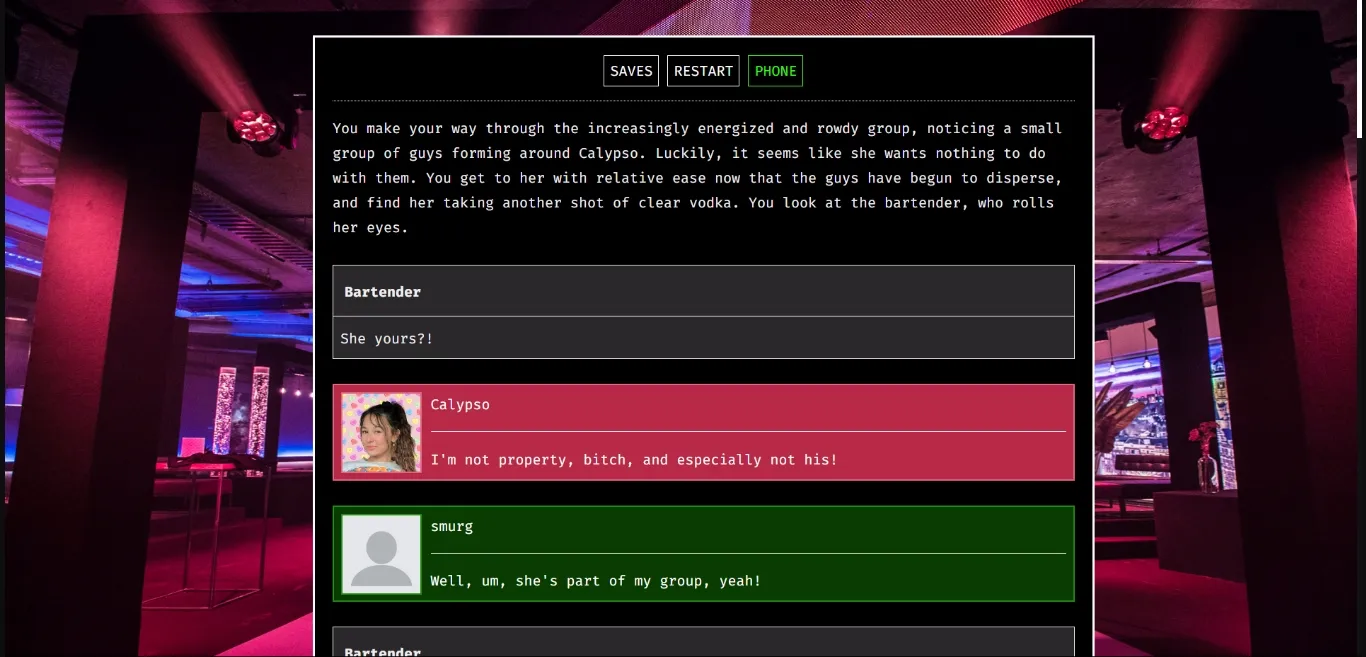 HTML .sexe [The Prologue Ch.1 Alpha (Patch #3.54)] [smurg] | Free Adult Games