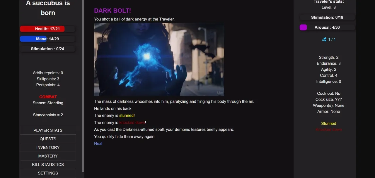 HTML A Succubus Is Born [v0.3.16] [DrunkSuccubus] | Free Adult Games