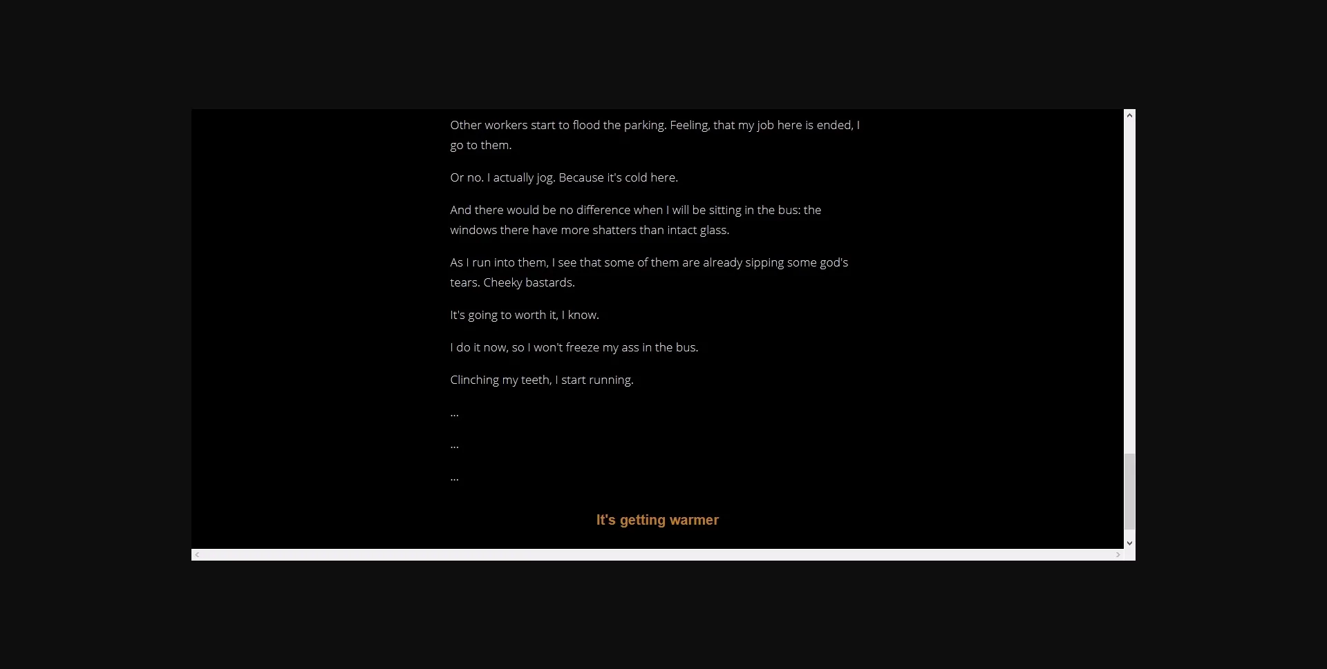 HTML Abandoned  Fiddle  - an interactive story [v1.0] [Puppetknight] | Free Adult Games
