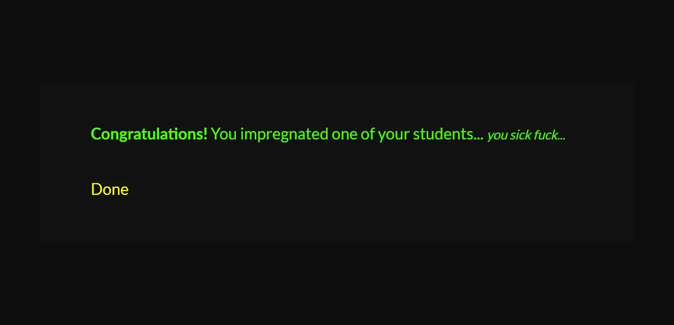 HTML Abandoned Big Bad Principal [2.25a] [Givu] | Free Adult Games