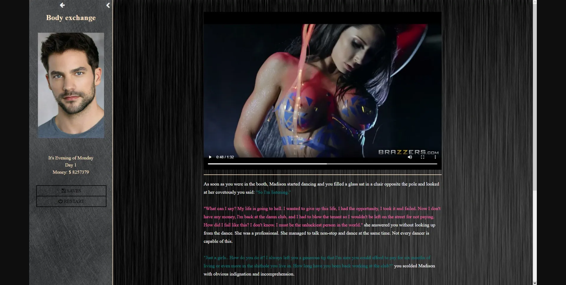 HTML Abandoned Body Exchange [v0.4.1] [Krio Games] | Free Adult Games