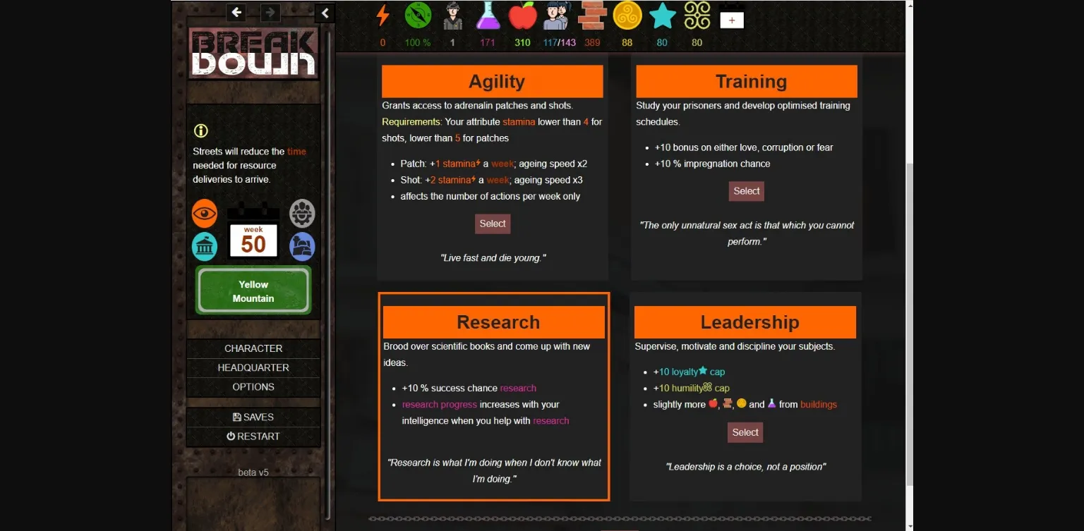 HTML Abandoned BreakDown [v10] [Klausus] | Free Adult Games