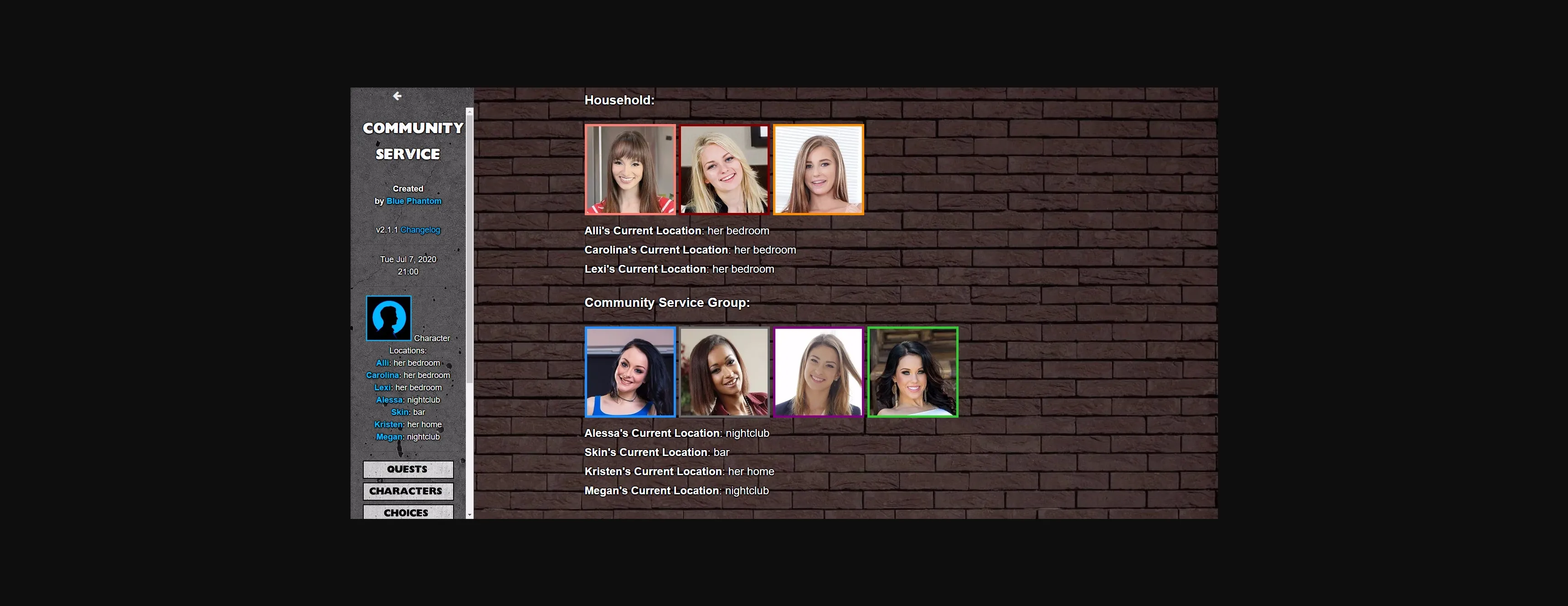 HTML Abandoned Community Service [v2.9.2] [Future!Phantom] | Free Adult Games