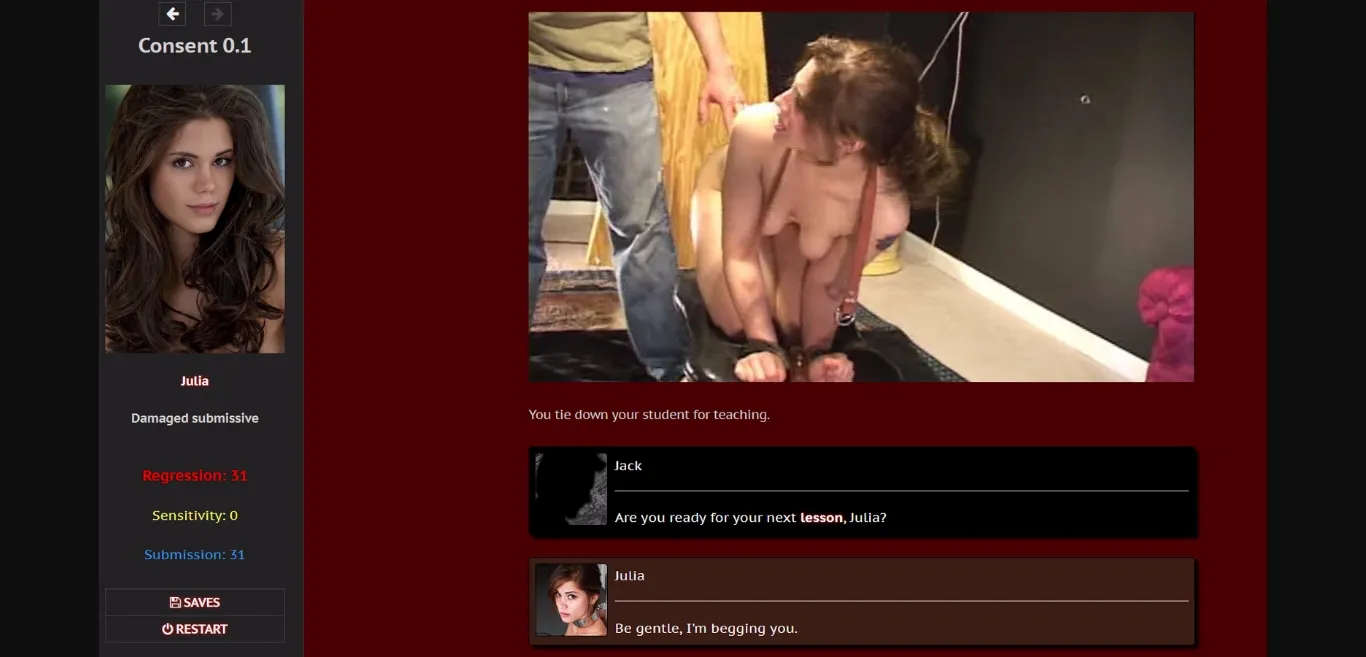 HTML Abandoned Consent [v0.3.3] [TheGrimRomantic] | Free Adult Games