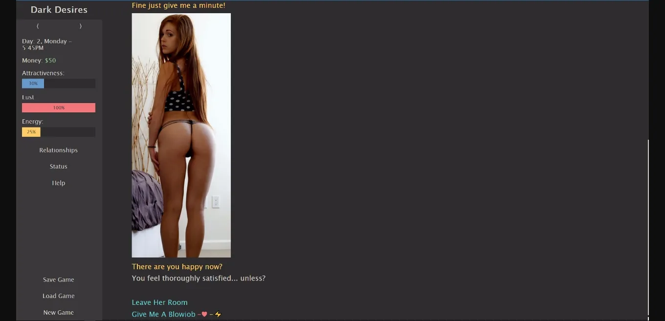 HTML Abandoned Dark Desires [v0.0.8] [pema123] | Free Adult Games