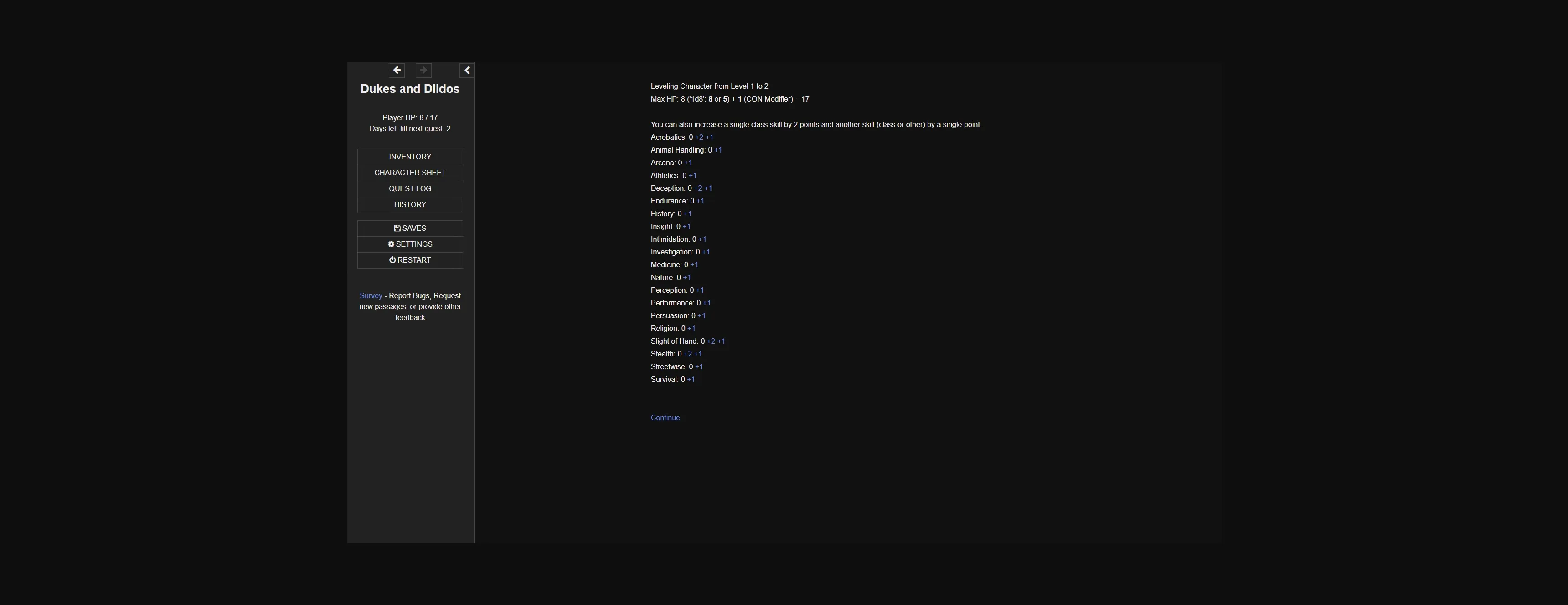 HTML Abandoned Dukes & Dildos [v0.60] [Sara] | Free Adult Games