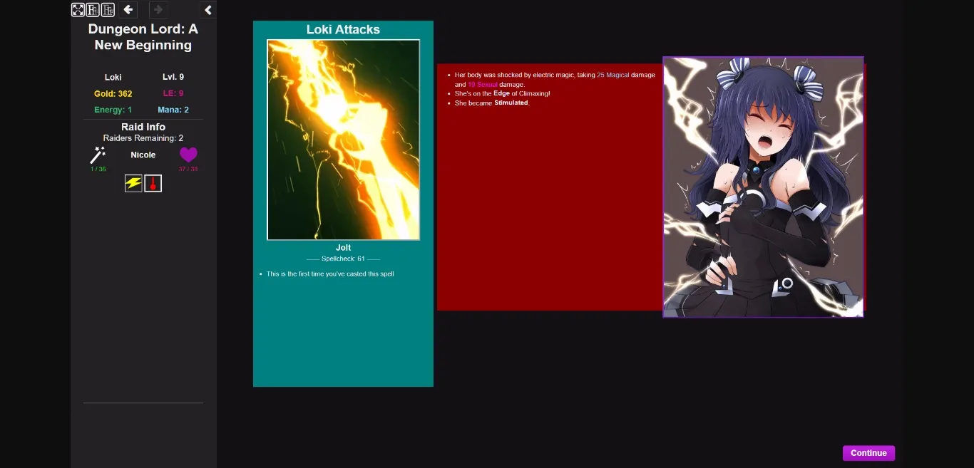 HTML Abandoned Dungeon Lord  A New Beginning [v0.2.2] [Dungeon Gaming] | Free Adult Games