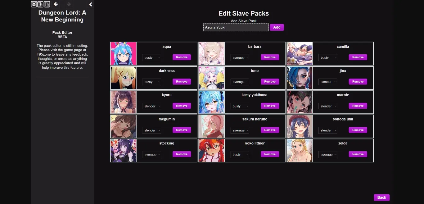 HTML Abandoned Dungeon Lord  A New Beginning [v0.2.2] [Dungeon Gaming] | Free Adult Games