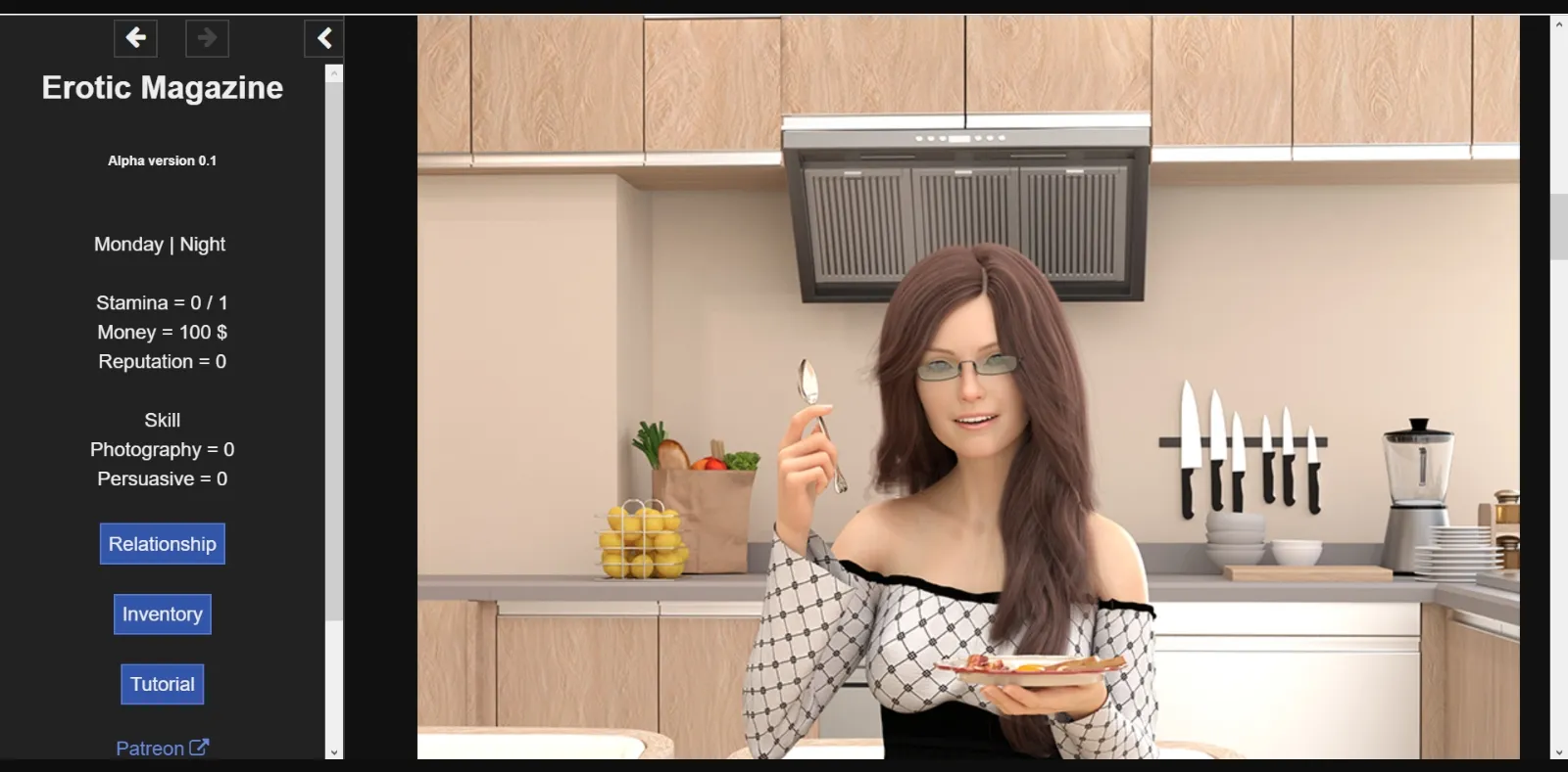 HTML Abandoned Erotic Magazine [v0.1a] [FapForYourLife] | Free Adult Games