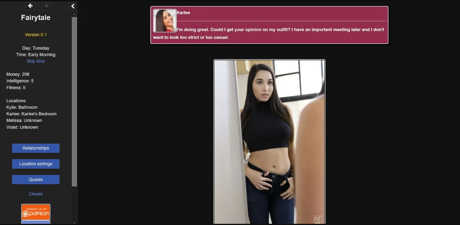 HTML Abandoned Fairytale [v0.20] [GrimmGames] | Free Adult Games