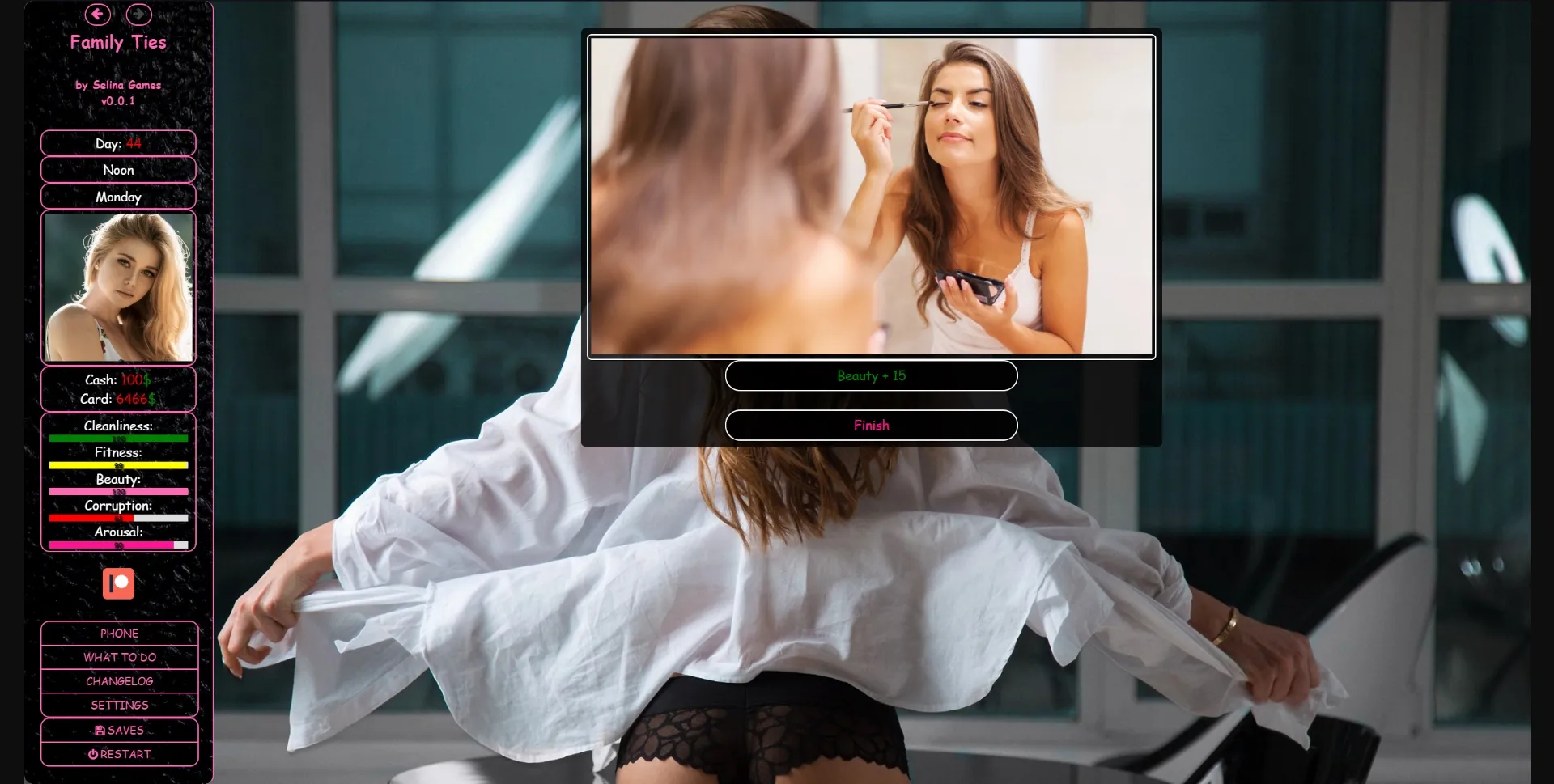 HTML Abandoned Family Ties [v0.1 Remake] [Selina Games] | Free Adult Games