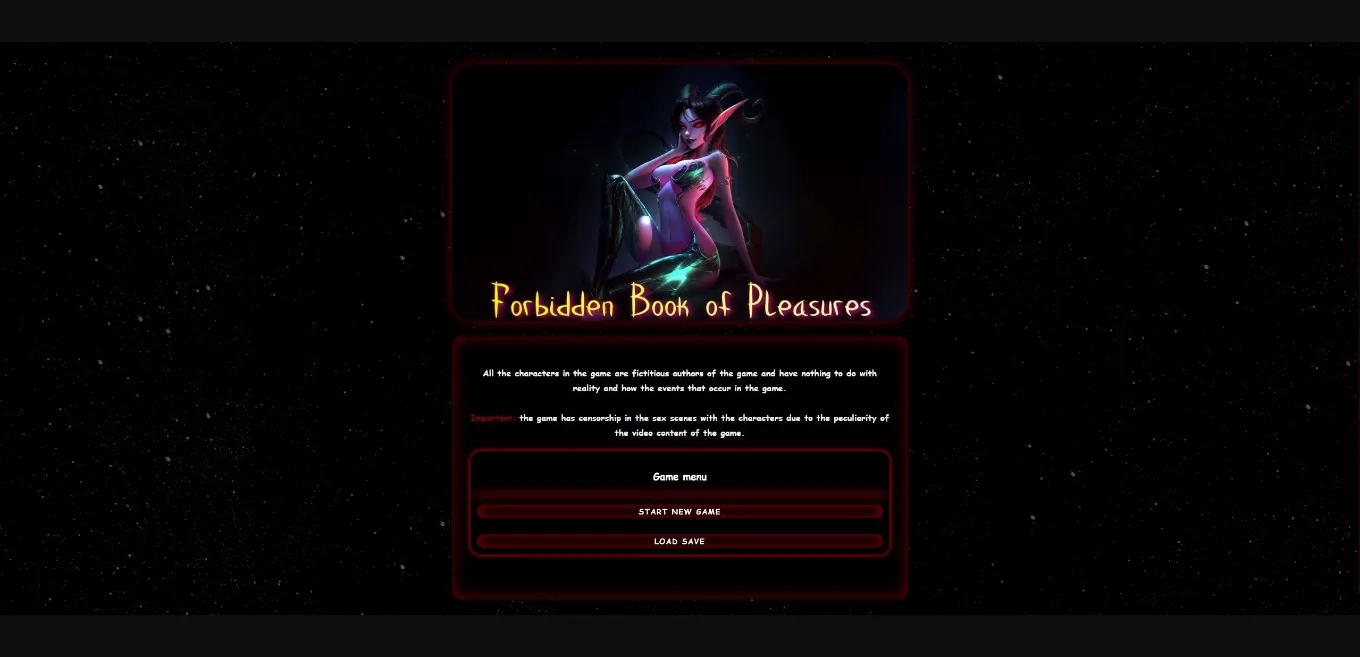 HTML Abandoned Forbidden Book of Pleasures [v0.2.5] [Feyschek] | Free Adult Games