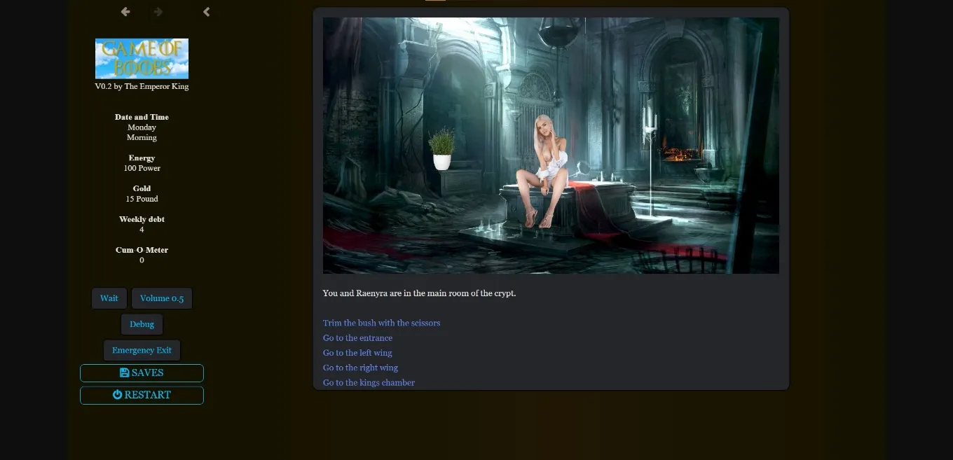 HTML Abandoned Game of Boobs [v0.2] [The Emperor King] | Free Adult Games