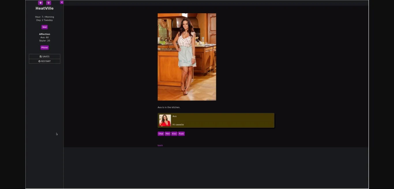 HTML Abandoned HeatVille [v0.2] [LactoseTolerant] | Free Adult Games