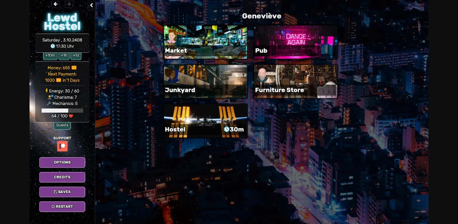 HTML Abandoned LewdHostel [v1.0] [Mediumfries] | Free Adult Games