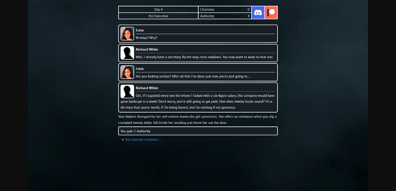 HTML Abandoned Like a Man Possessed [v0.11] [SameFoley] | Free Adult Games