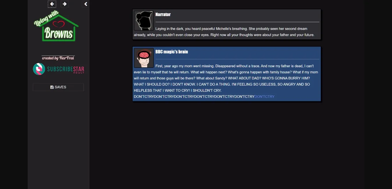 HTML Abandoned Living with Browns [Week 1] [FiarFrai] | Free Adult Games