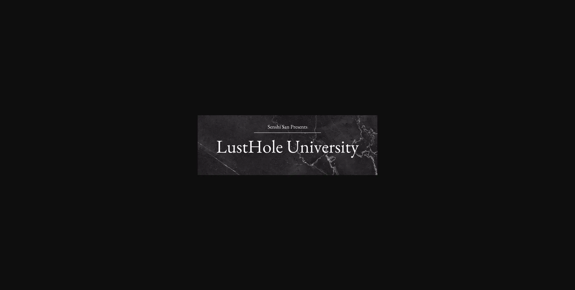 HTML Abandoned LustHole University [v0.0.1] [SenshiSan] | Free Adult Games