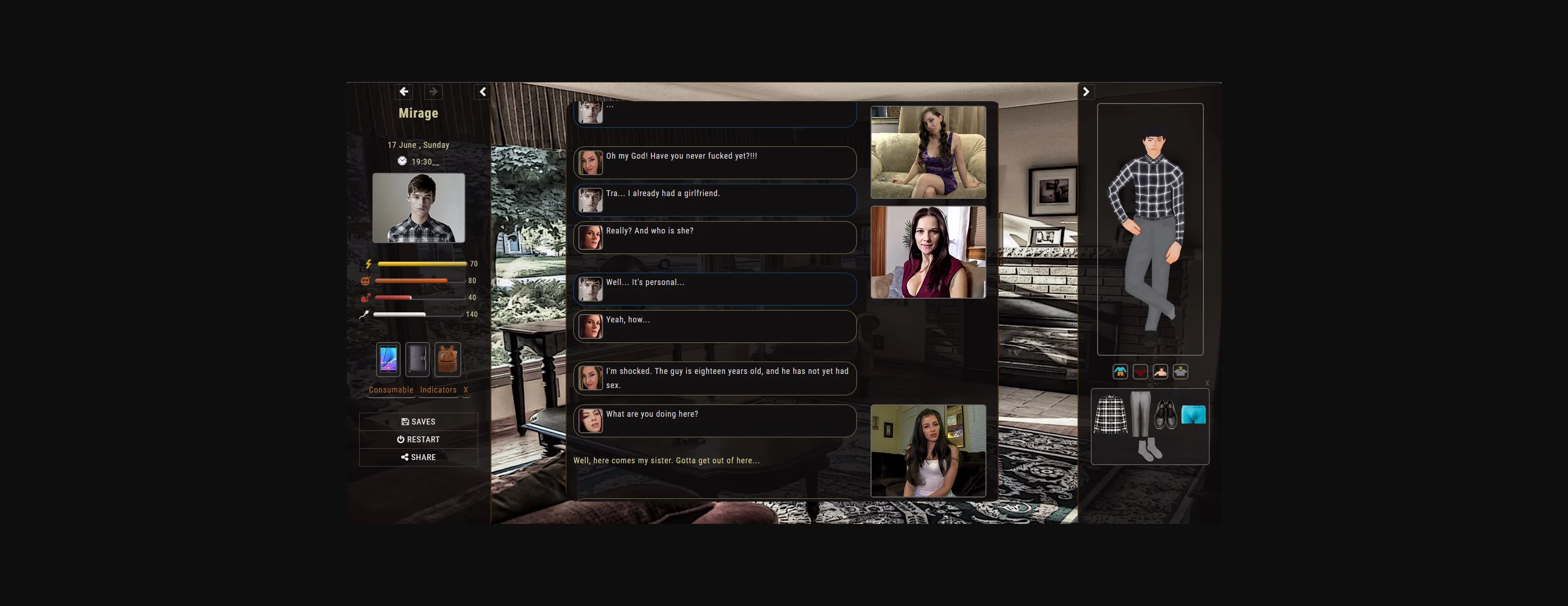 HTML Abandoned Mirage [v0.1.2] [Miraggame] | Free Adult Games